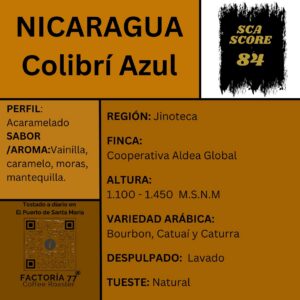 Café Nicaragua Colibrí Azul
